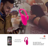 Смарт-віброяйце Magic Motion Flamingo зі стимулятором клітора, 3 види вправ Кегеля - Master