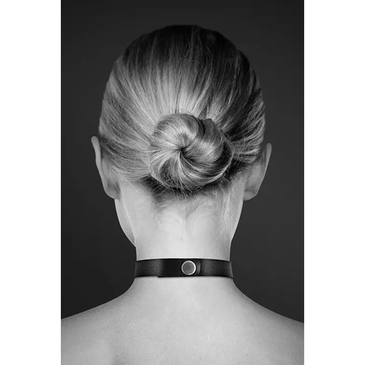 Чокер з двома кільцями Bijoux Pour Toi - TWO RINGS, екошкіра - Master