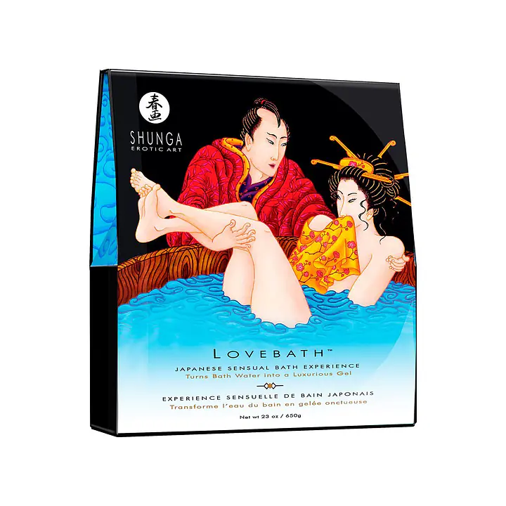 Гель для ванни Shunga LOVEBATH – Ocean temptations 575 г, робить воду ароматним желе зі SPA-ефектом - Master