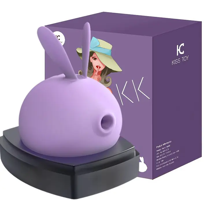 Вакуумний стимулятор з вібрацією KISTOY Miss KK Purple - Master