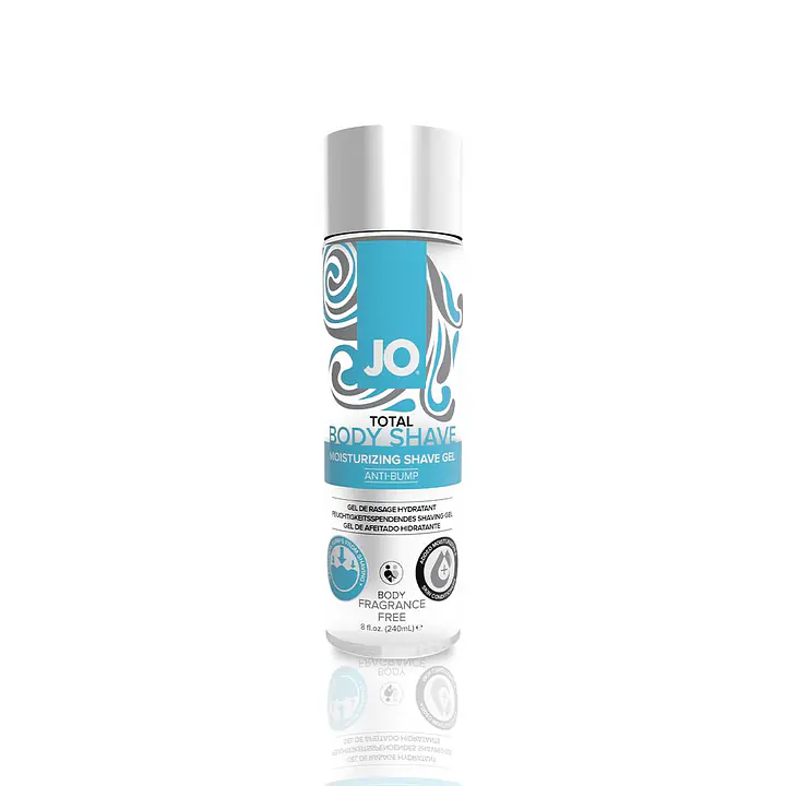 Гель для гоління JO TOTAL BODY — Anti-bump Intimate Shaving Gel (240 мл) зволожувальний - Master