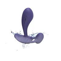 Вібратор Love To Love WITTY - MIDNIGHT INDIGO, універсальний, точки G+P, пульт ДК - Master