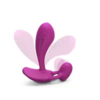 Вібратор Love To Love WITTY - SWEET ORCHID універсальний, точки G+P, пульт ДК - Master