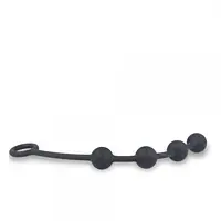 Анальні кульки Nexus Excite Medium Anal Beads, силікон, макс. діаметр 2,5 см - Master