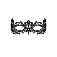 Мереживна маска Obsessive A701 mask, єдиний розмір, чорна - Master