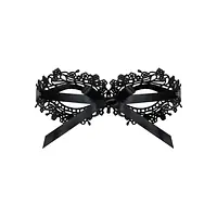 (SALE)Мереживна маска Obsessive A710 mask, єдиний розмір, чорна - Master