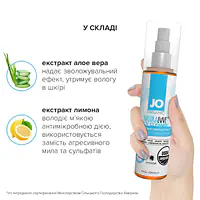 Очищувальний спрей JO NATURALOVE – ORGANIC (120 мл) без сульфатів, триклозану та спирту - Master
