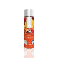 Змазка на водній основі JO H2O — Peachy Lips (120 мл) без цукру, рослинний гліцерин - Master