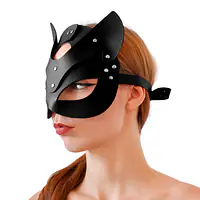 Маска Кішечки Art of Sex - Cat Mask, Чорний - Master