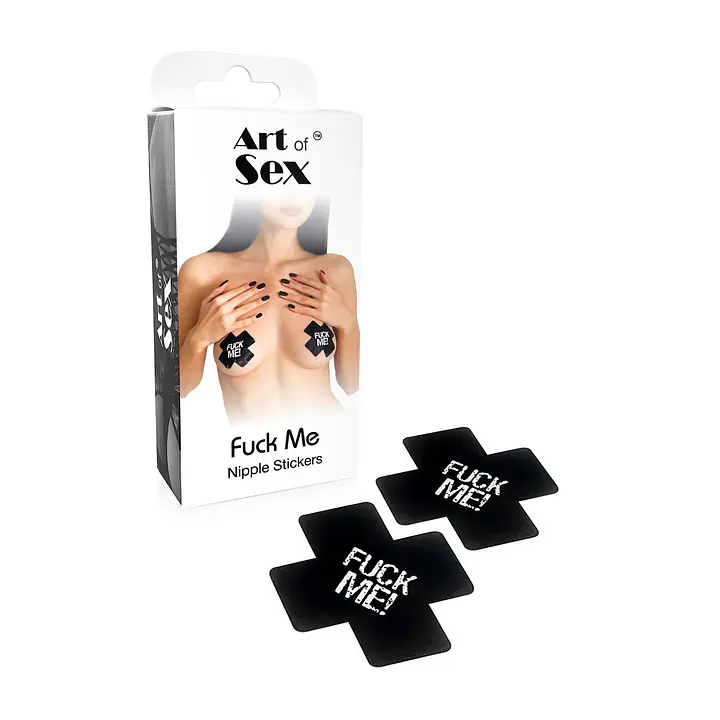 Пестиси на груди Art of Sex - Fuck me, Чорний - Master