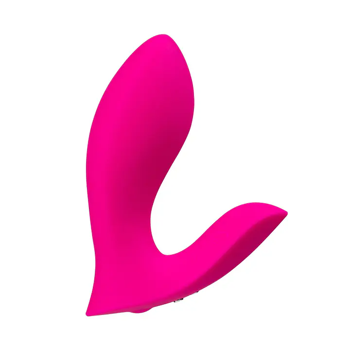Смарт-вібратор у трусики Lovense Flexer, манливий рух + вібрація, стимуляція клітора та точки G - Master