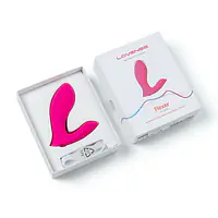 Смарт-вібратор у трусики Lovense Flexer, манливий рух + вібрація, стимуляція клітора та точки G - Master