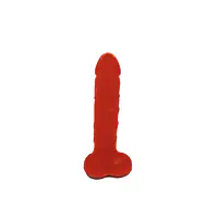 Крафтове мило-член із присоскою Чистий Кайф Red size L, натуральне - Master