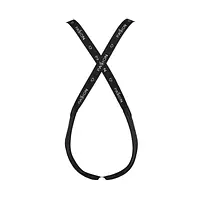 Чоловіче відкрите боді Passion 027 BRUNO L/XL Black, під латекс, на шлейках - Master