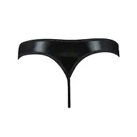 Чоловічі стринги Passion 033 THONG PAUL L/XL Black, під латекс - Master