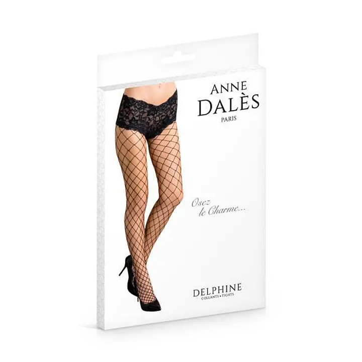 Колготки Anne De Ales DELPHINE T1 Black (м'ята упаковка) - Master