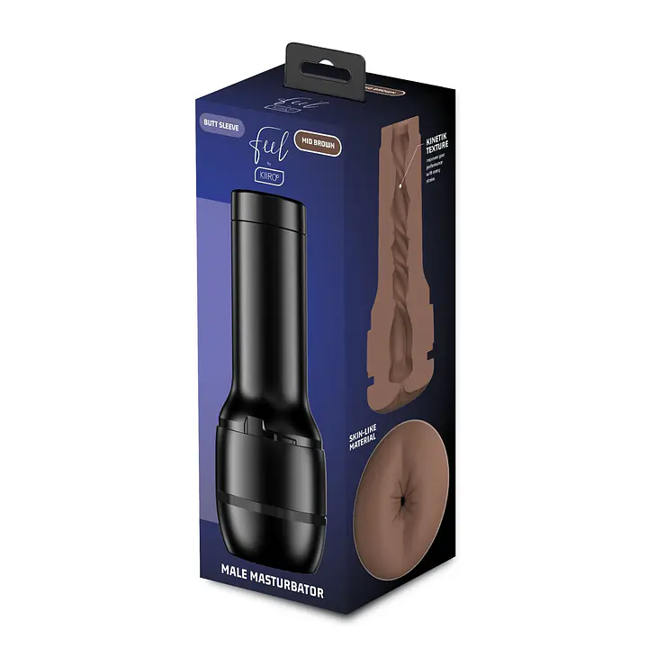 Мастурбатор-попа Kiiroo Feel Stroker Butt Mid Brown для секс-машини Kiiroo Keon - Master