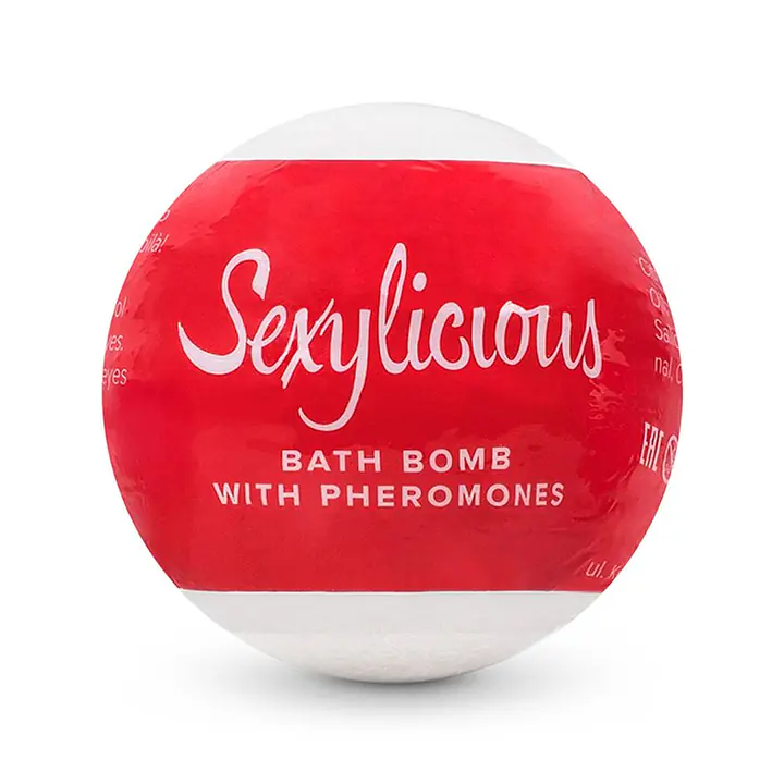 Бомбочка для ванни з феромонами Obsessive Bath bomb with pheromones Sexy (100 г) - Master