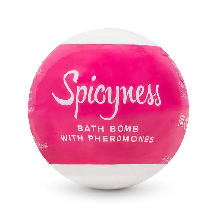Бомбочка для ванни з феромонами Obsessive Bath bomb with pheromones Spicy (100 г) - Master