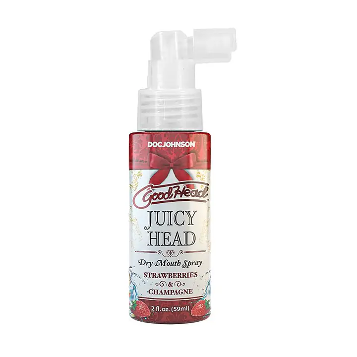 Зволожувальний спрей оральний Doc Johnson GoodHead - Juicy Head - Strawberries and Champagne 59мл - Master