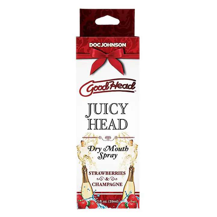 Зволожувальний спрей оральний Doc Johnson GoodHead - Juicy Head - Strawberries and Champagne 59мл - Master