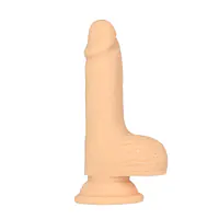 Фалоімітатор-пульсатор Naked Addiction 6.5″ Thrusting Dong With Remote, рухи вперед-назад, пульт ДК - Master