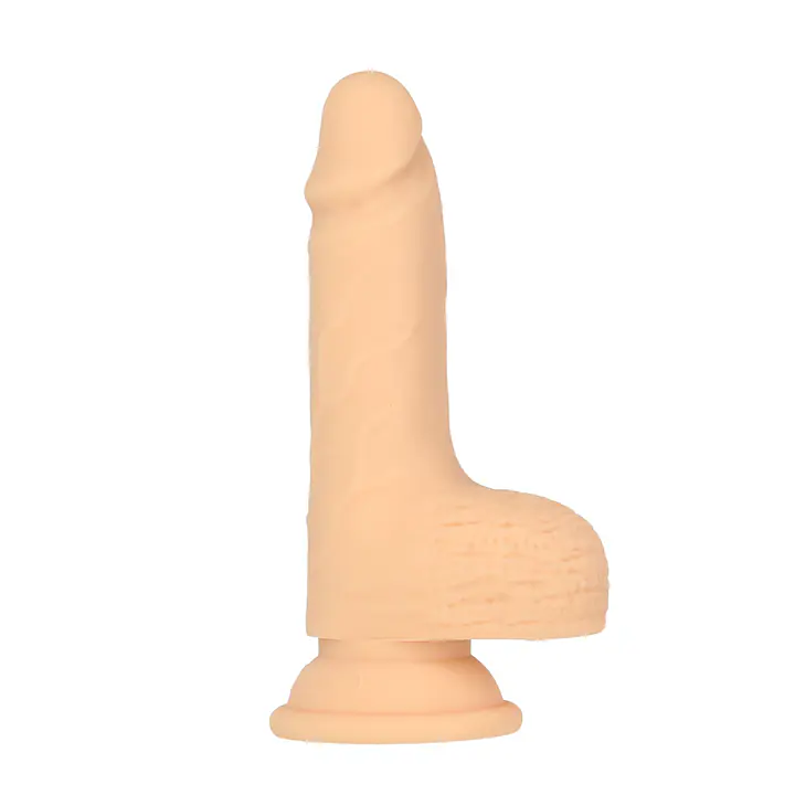 Фалоімітатор-пульсатор Naked Addiction 6.5″ Thrusting Dong With Remote, рухи вперед-назад, пульт ДК - Master