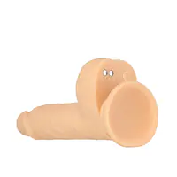 Фалоімітатор-пульсатор Naked Addiction 6.5″ Thrusting Dong With Remote, рухи вперед-назад, пульт ДК - Master