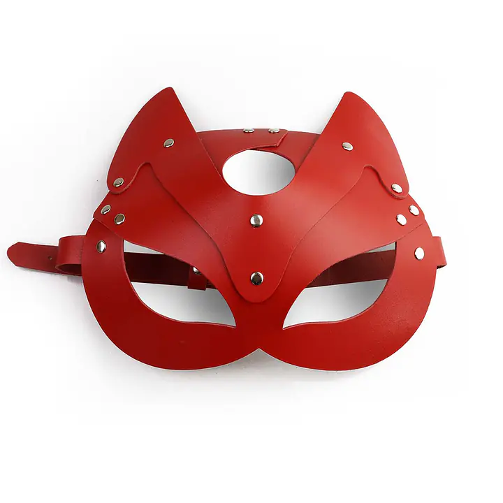 Маска Кішечки Art of Sex - Cat Mask, Червоний - Master