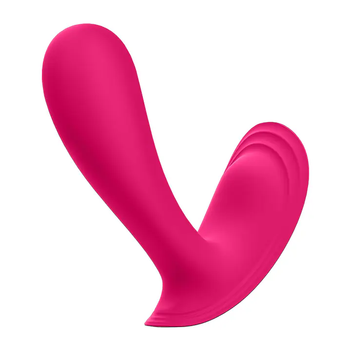 Смарт-вібратор у трусики Satisfyer Top Secret Pink вагінально-кліторальний, 2 мотори - Master