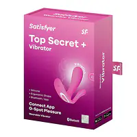 Смарт-вібратор у трусики Satisfyer Top Secret Pink вагінально-кліторальний, 2 мотори - Master