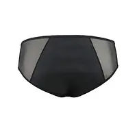 Чоловічі сліпи на блискавці Passion 042 SLIP TIMMY L/XL Black, екошкіра, сітка - Master