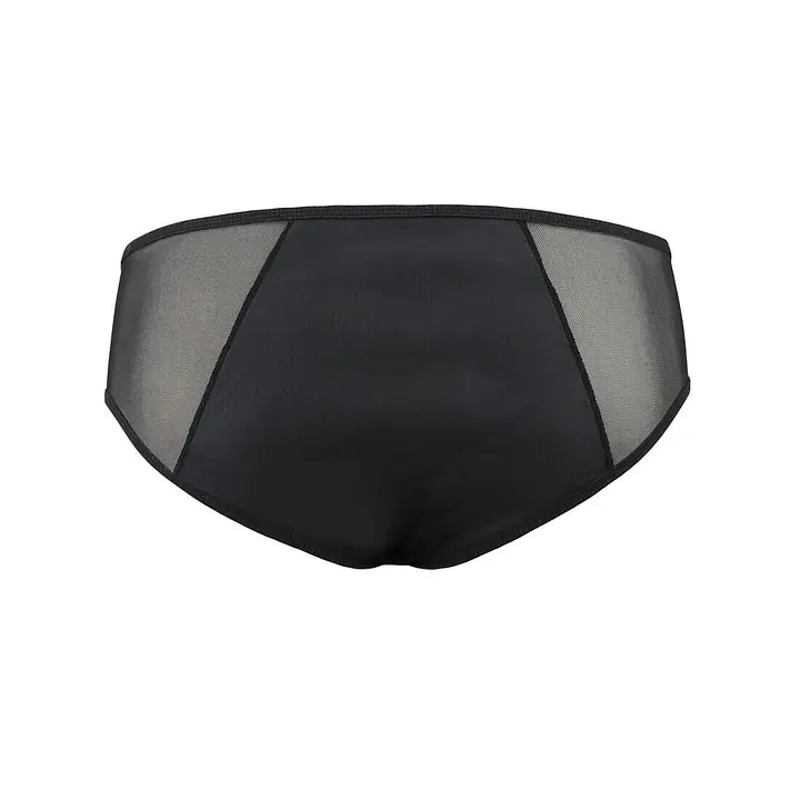 Чоловічі сліпи на блискавці Passion 042 SLIP TIMMY L/XL Black, екошкіра, сітка - Master