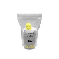 Крафтове мило-член із присоскою Чистий Кайф Yellow size L, натуральне - Master
