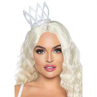 Корона зі стразами Leg Avenue Faux rhinestone die cut crown, з резиночками для кріплення - Master