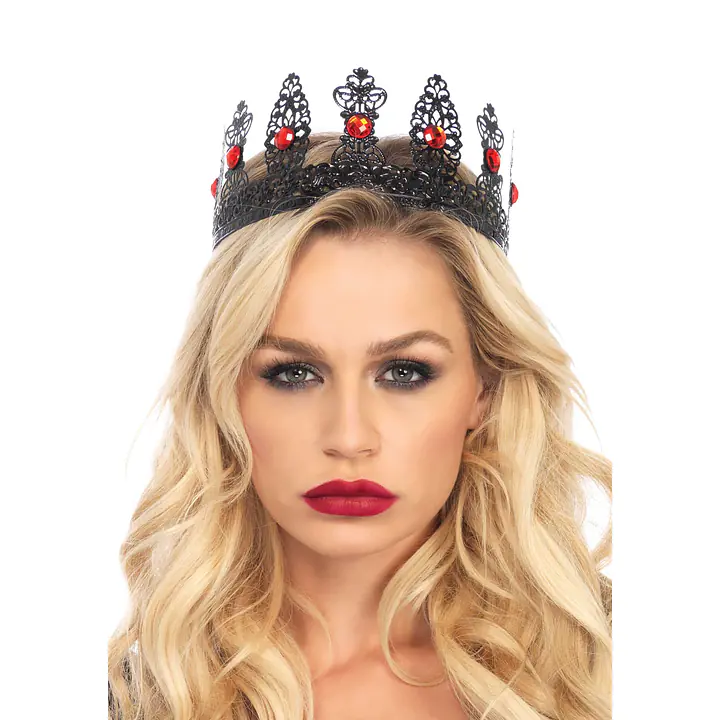 Філігранна корона з камінням Leg Avenue Filigree royal crown, метал - Master