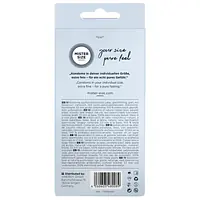 Презервативи Mister Size - pure feel - 53 (10 condoms), товщина 0,05 мм - Master