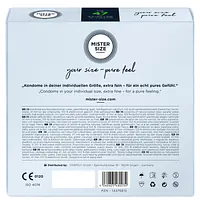 Презервативи Mister Size - pure feel - 47 (36 condoms), товщина 0,05 мм - Master