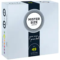 Презервативи Mister Size - pure feel - 49 (36 condoms), товщина 0,05 мм - Master