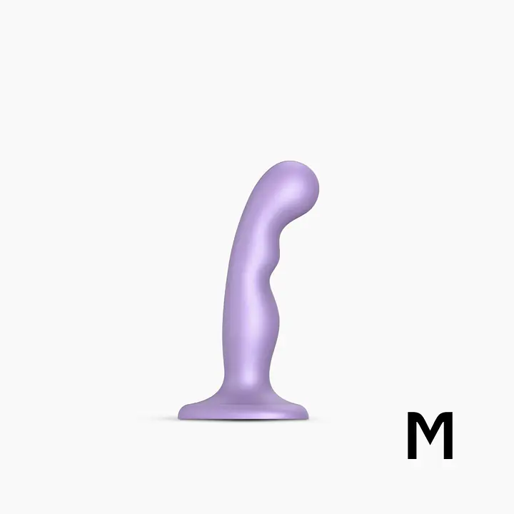 Насадка для страпона Strap-On-Me Dildo Plug P&G Lilas Metallic M - Master