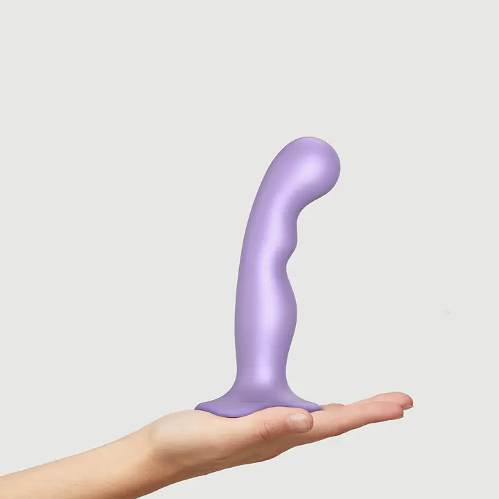 Насадка для страпона Strap-On-Me Dildo Plug P&G Lilas Metallic M - Master