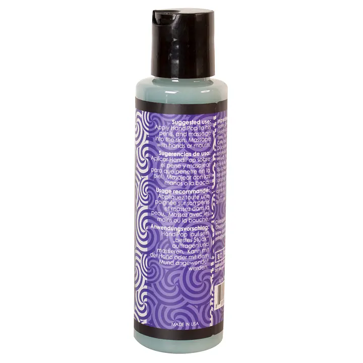 Смачний гель для вишуканих мануальних та оральних пестощів Sensuva — Handipop Blueberry Muffin 125мл - Master