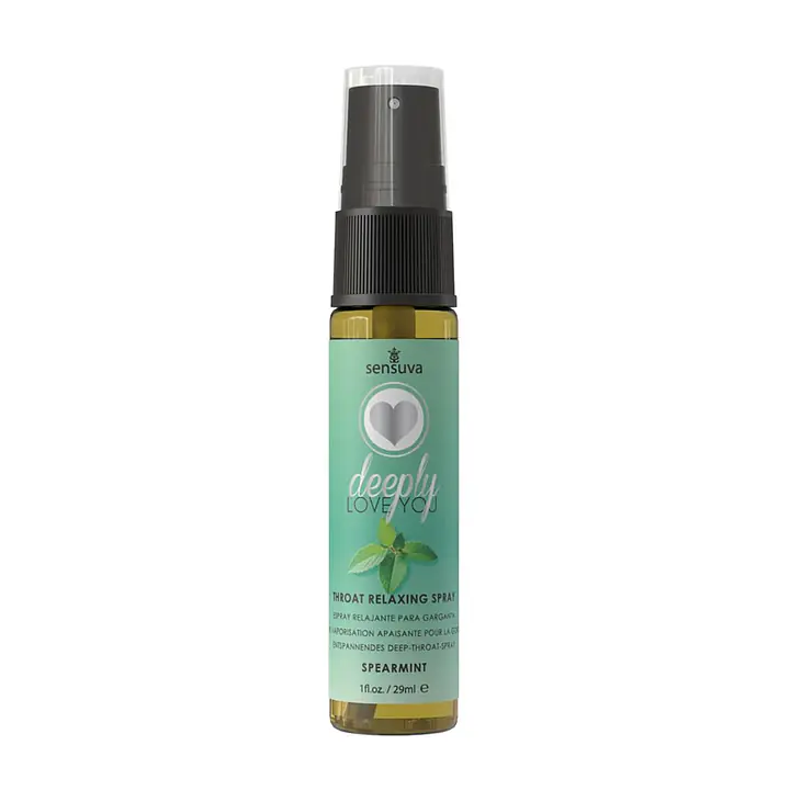 Спрей для мінету Sensuva Deeply Love You Spearmint (29 мл), для глибокого мінету - Master