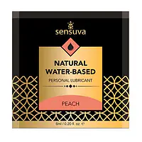 Пробник Sensuva — Natural Water-Based Peach (6 мл) - Master
