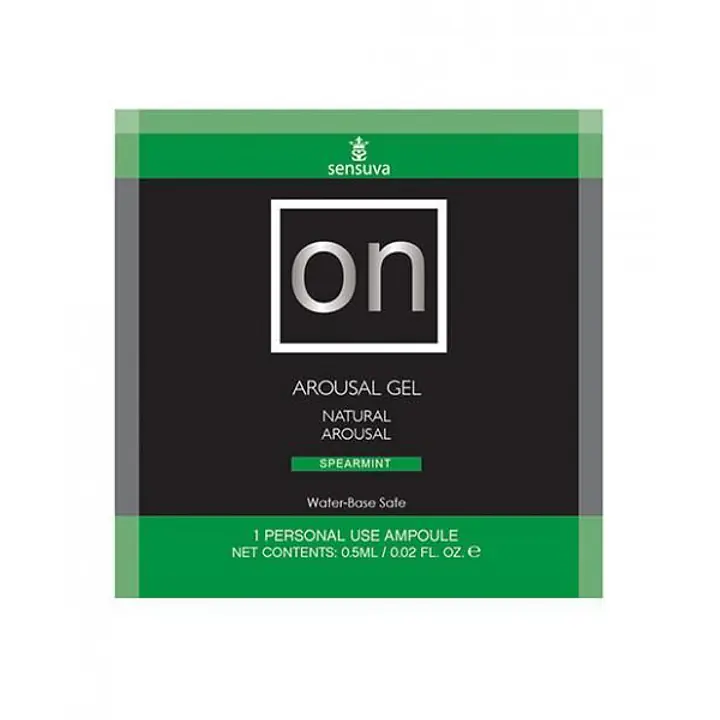 Пробник збуджувального гелю Sensuva — ON Arousal Gel for Her Spearmint (6 мл) - Master