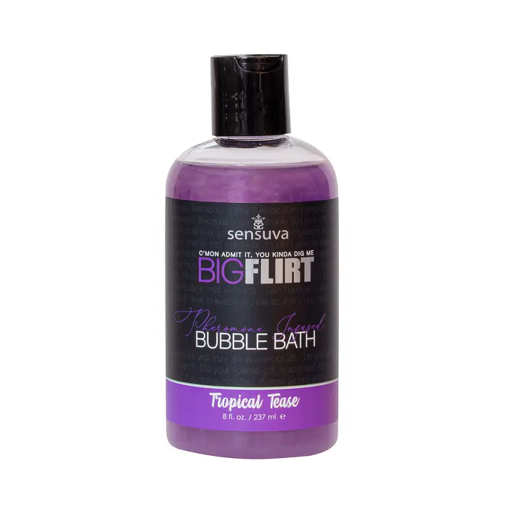 Піна для ванни Sensuva — Big Flirt Pheromone Bubble Bath — Tropical Tease (237 мл) - Master