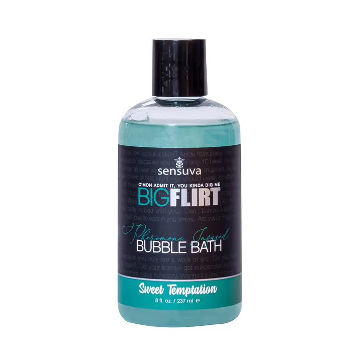 Піна для ванни Sensuva — Big Flirt Pheromone Bubble Bath — Sweet Temptation (237 мл) - Master