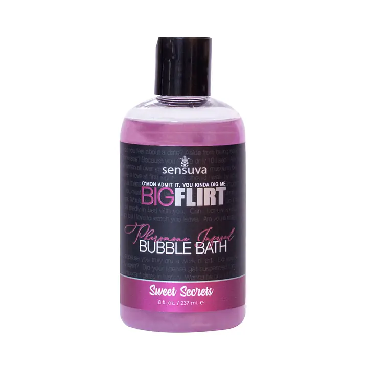 Піна для ванни Sensuva — Big Flirt Pheromone Bubble Bath — Sweet Secrets (237 мл) - Master