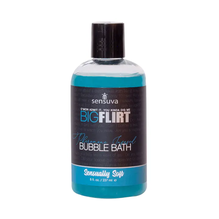 Піна для ванни Sensuva — Big Flirt Pheromone Bubble Bath — Sensually Soft (237 мл) - Master