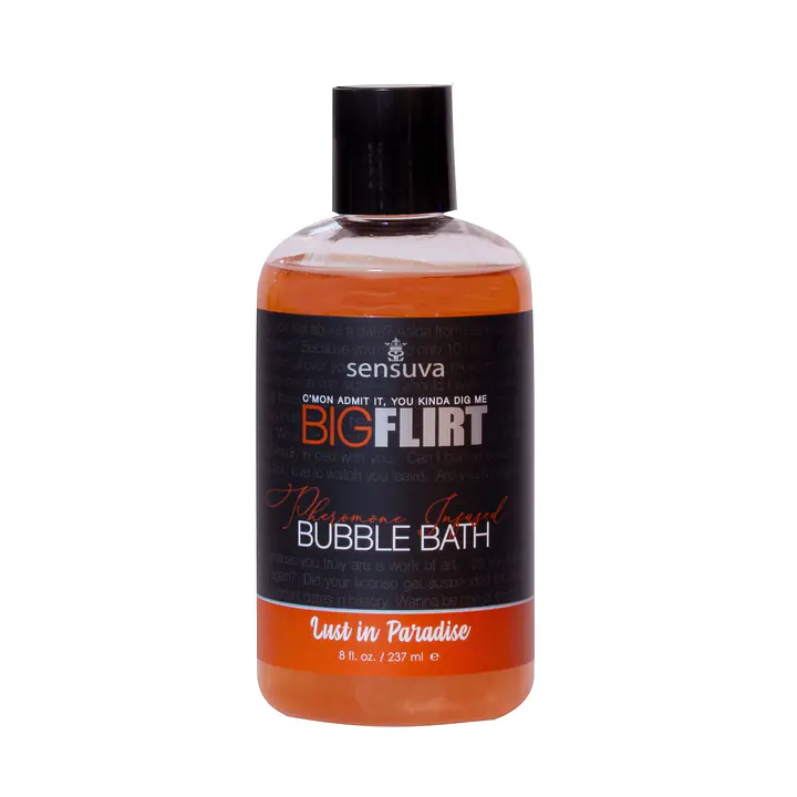 Піна для ванни Sensuva — Big Flirt Pheromone Bubble Bath — Lust in Paradise (237 мл) - Master